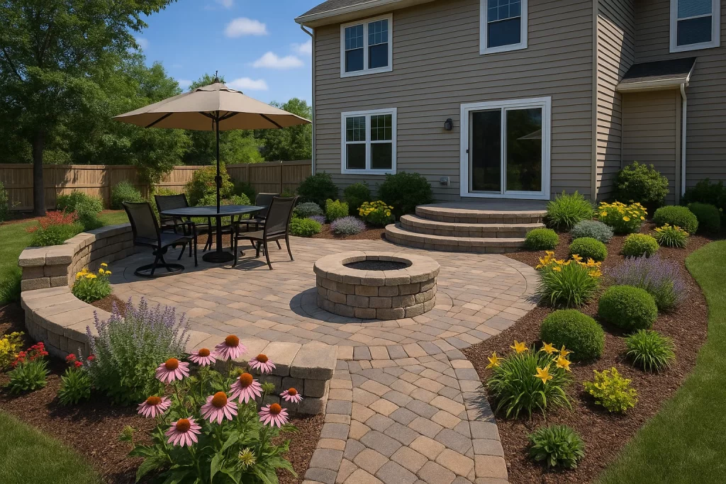 Hardscaping Services Commpleted for a customer in Ardmore, Pa.