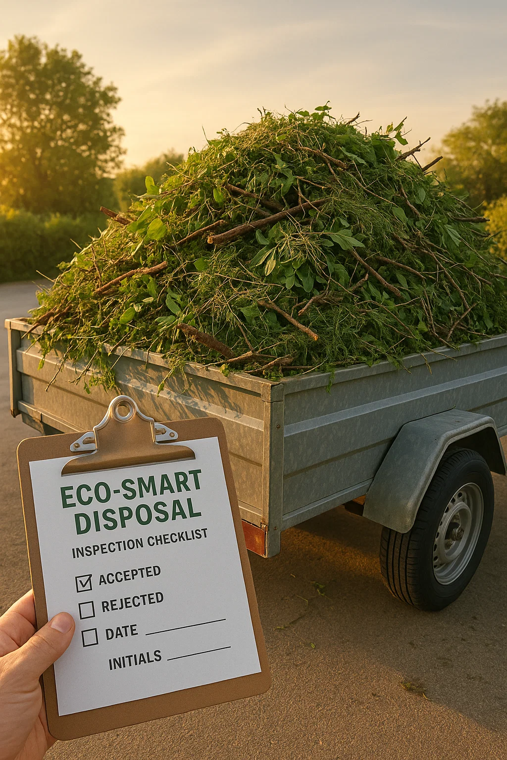 Eco-smart processing of shrub and hedge trimmings at an approved facility — Worthy Landscaping, Montgomery County, PA