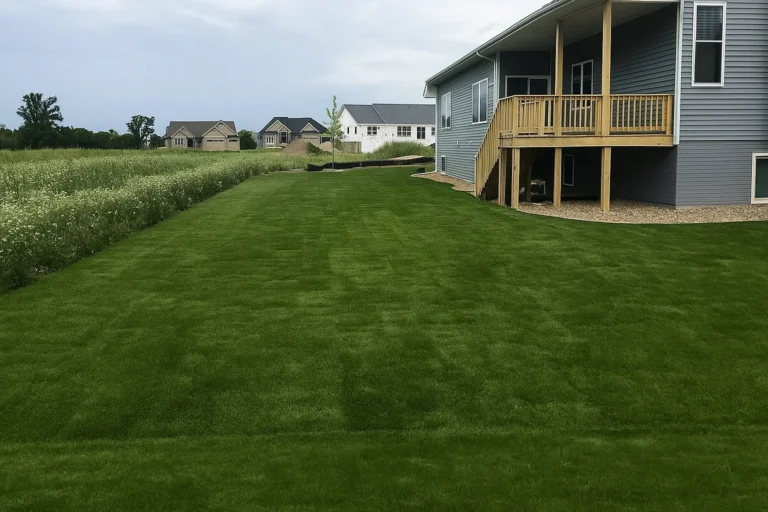 Side yard transformation with smooth