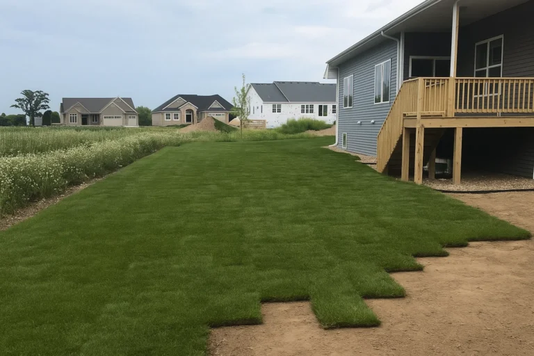 Scene of mid installation with tools