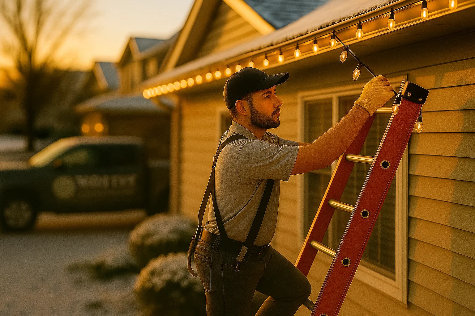 Professional Holiday Lighting From Design Through Removal Planning.