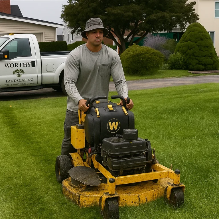 Lawn Care & Landscaping Services by Worthy Landscaping in Wayne