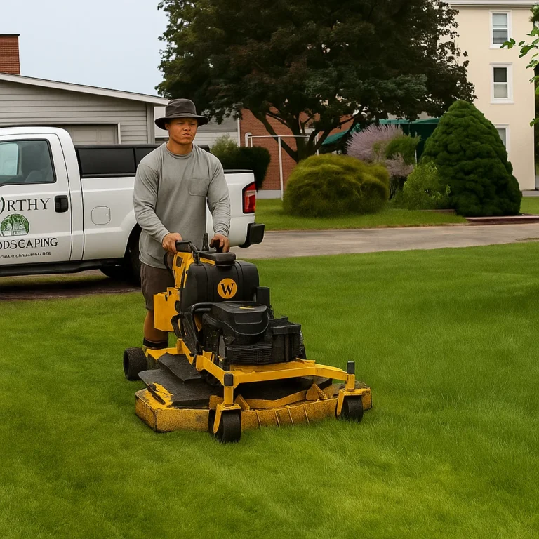 Lawn Care & Landscaping Services by Worthy Landscaping in Delco