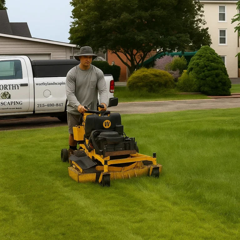 Lawn Care & Landscaping Services by Worthy Landscaping in Montco