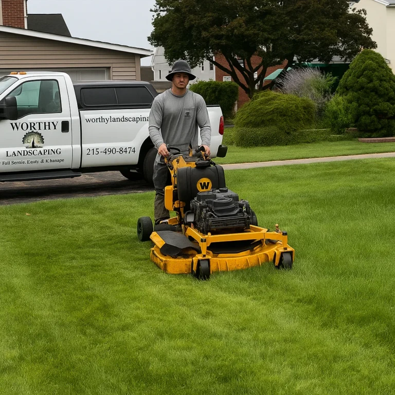 Lawn Care & Landscaping Services by Worthy Landscaping in King Of Prussia
