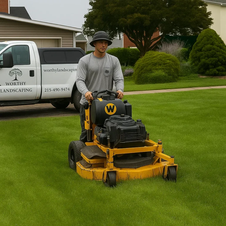 Lawn Care & Landscaping Services by Worthy Landscaping in Delco