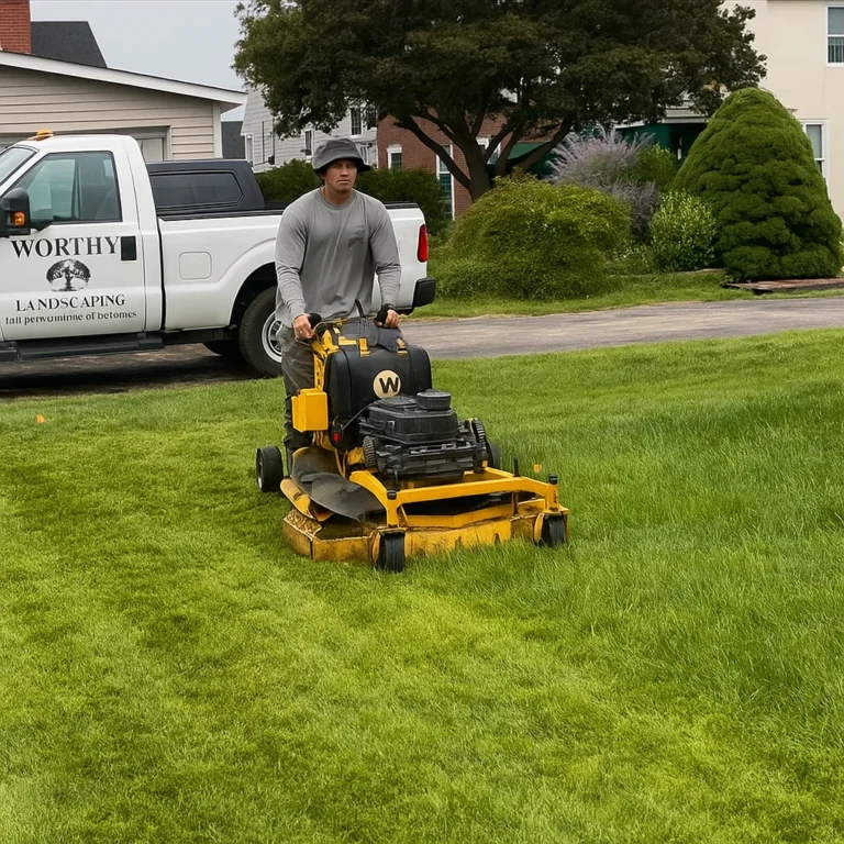 reinforcing trusted local lawn care branding.
